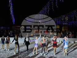 Самоков - коледен фестивал - запалване на светлините на елхата