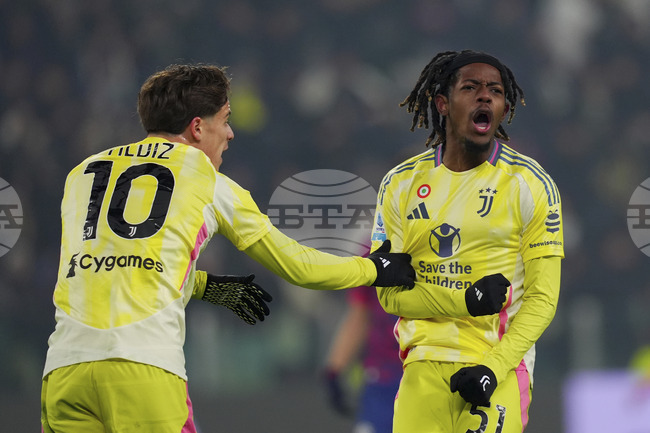 Ювентус се добра до равенството у дома срещу Болоня 