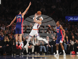 Pistons Knicks Basketball