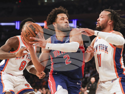 Pistons Knicks Basketball
