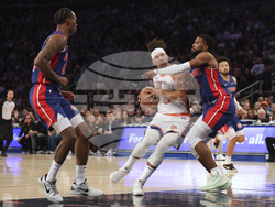 Pistons Knicks Basketball