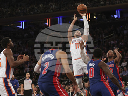 Pistons Knicks Basketball