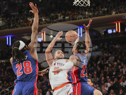 Pistons Knicks Basketball