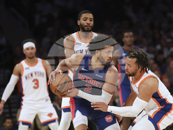 Pistons Knicks Basketball