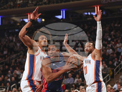 Pistons Knicks Basketball