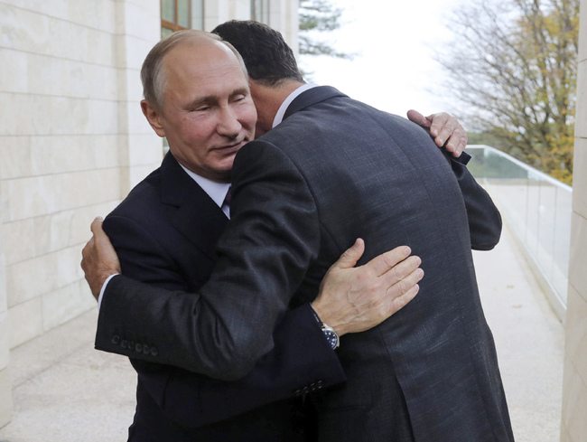 Падането на Асад ще навреди на доверието към Путин сред съюзниците му, коментира Институтът за изследване на войната