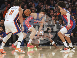 Pistons Knicks Basketball