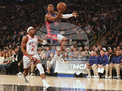 Pistons Knicks Basketball
