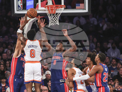 Pistons Knicks Basketball