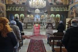 Търговище - неделна служба - храм "Св. Йоан Рилски"