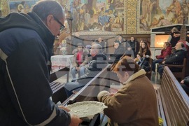 Търговище - неделна служба - храм "Св. Йоан Рилски"