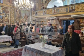 Търговище - неделна служба - храм "Св. Йоан Рилски"