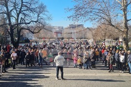 Плевен - протест - проблеми с водоснабдяването