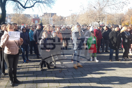 Плевен - протест - проблеми с водоснабдяването