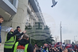 Търговище - протест