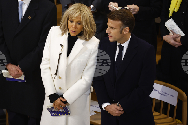 Брижит Макрон изрази съмнение, че Еманюел Макрон ще се откаже от политиката 