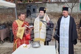 Село Горна Гращица - паметник на загиналите във войните - откриване