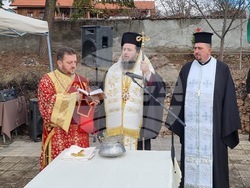 Село Горна Гращица - паметник на загиналите във войните - откриване