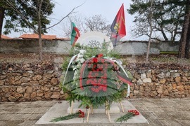 Село Горна Гращица - паметник на загиналите във войните - откриване