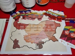 Румъния - Коледен дипломатически благотворителен базар в Букурещ - Български щанд