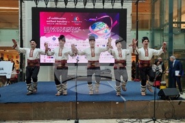 Румъния - Коледен дипломатически благотворителен базар в Букурещ - Български щанд