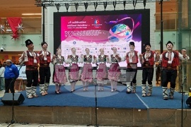 Румъния - Коледен дипломатически благотворителен базар в Букурещ - Български щанд