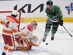 Flames Stars Hockey