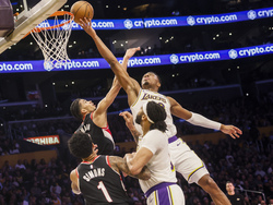 Trail Blazers Lakers Basketball