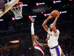 Trail Blazers Lakers Basketball