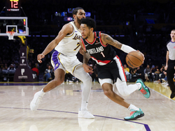 Trail Blazers Lakers Basketball