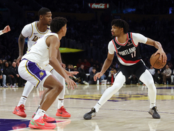Trail Blazers Lakers Basketball