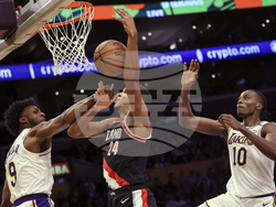 Trail Blazers Lakers Basketball