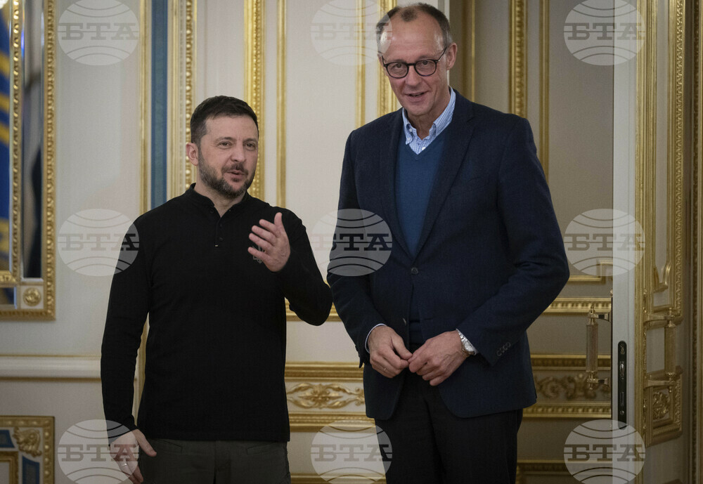 Зеленски се срещна с германския опозиционен лидер Мерц в Мюнхен