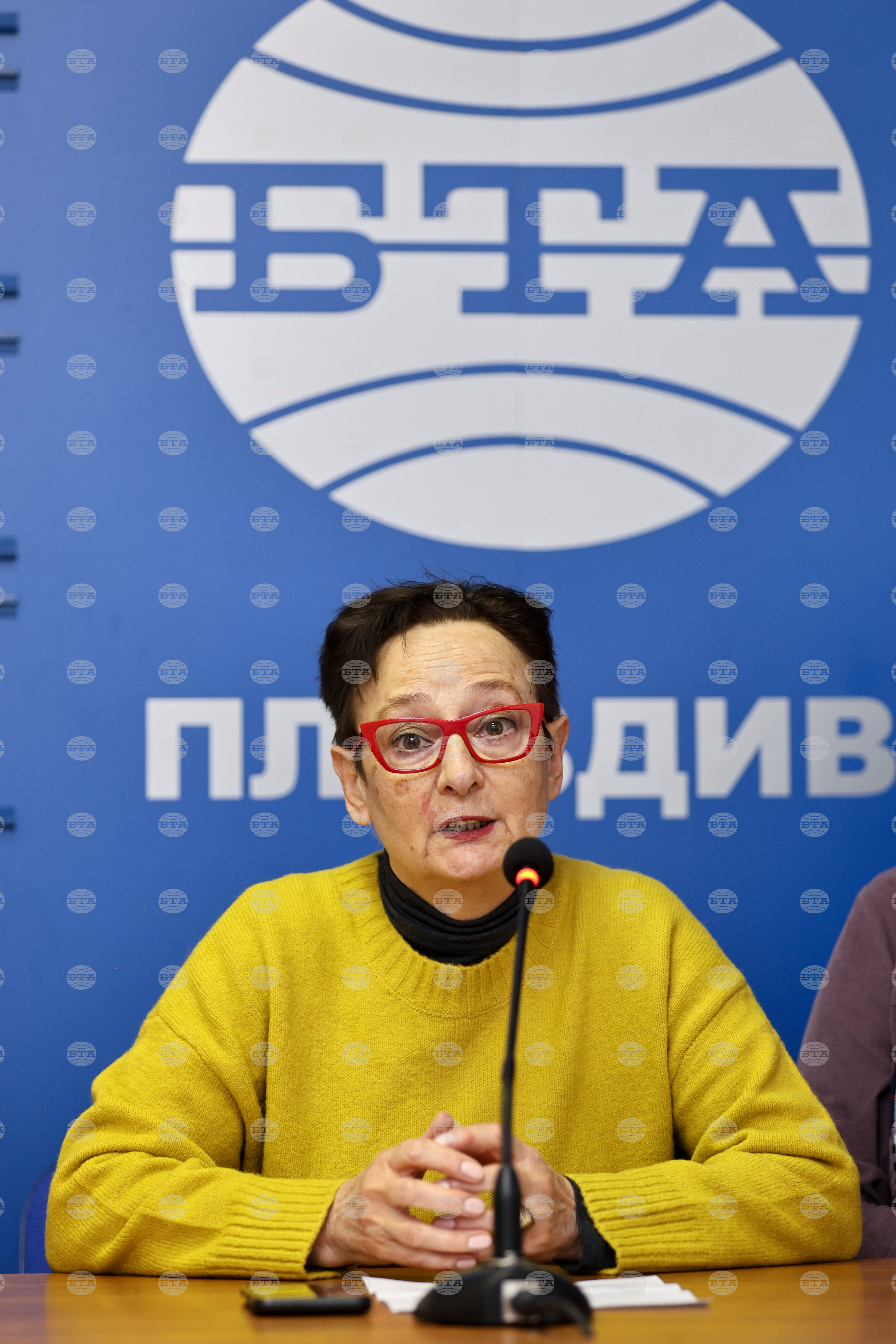 Пловдив - Национален пресклуб на БТА - Пловдив - пресконференция - Красимира Кръстанова