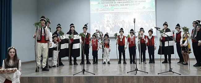 Българският лицей „Васил Левски“ в Кишинев зае първо място в конкурс за коледни и новогодишни песни