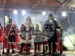 Казанлък - запалване на коледните светлини