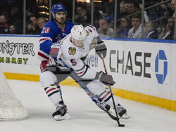 Blackhawks Rangers Hockey