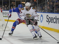 Blackhawks Rangers Hockey