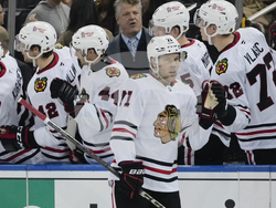 Blackhawks Rangers Hockey