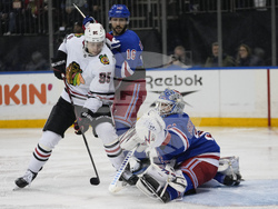 Blackhawks Rangers Hockey