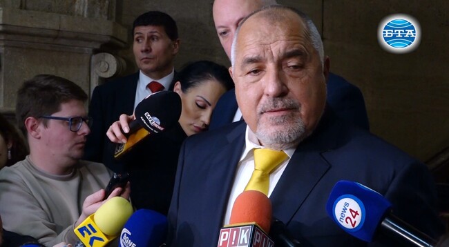 Работим по всички варианти дали можем в първия мандат да направим редовно правителство, заяви лидерът на ГЕРБ Бойко Борисов