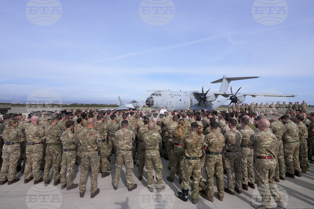 Великобритания съобщава за „предполагаем удар с дрон“ по базата си в Кипър