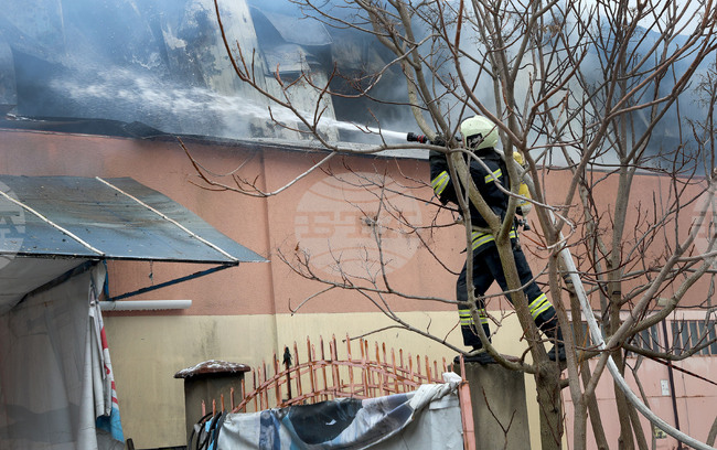 Варна - пожар