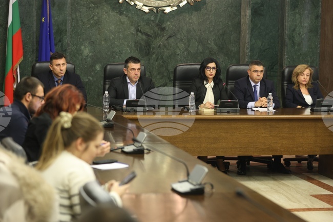 Съдебна палата - брифинг