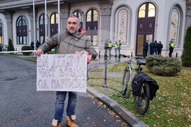 Северна Македония - Скопие - екоактивисти - протест