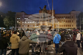 Северна Македония - Скопие - екоактивисти - протест