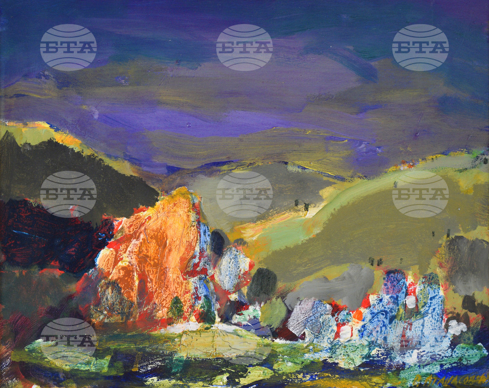 Prof. Vasil Gerov Hall Hosts Exhibition by Rumen Atanasov