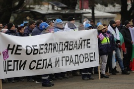 Село Ветово - "Каолин" - протест