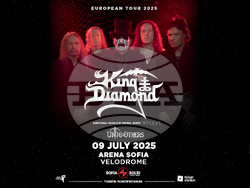 King Diamond се завръща в България с концерт на 9 юли 2025 г. Снимка: Fest Team