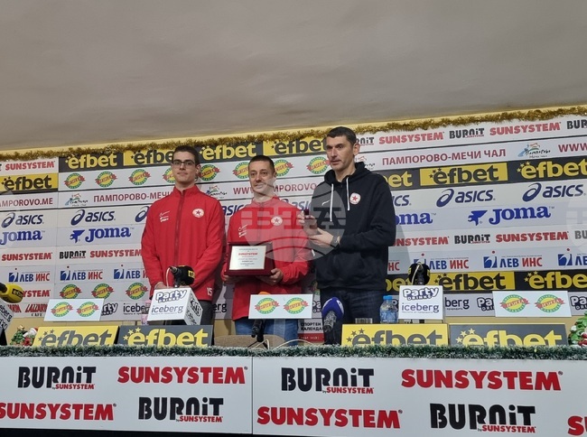 Треньорът на волейболния ЦСКА Александър Попов и капитанът Мартин Божилов: "Ще направим всичко възможно в реванша с Менен"